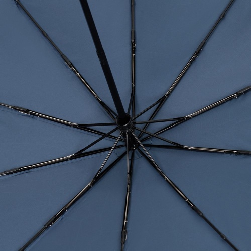 Зонт складной Regenfall, темно-синий фото 4 Зонт складной Regenfall, темно-синий фото 4