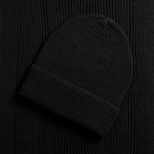 Шапка Nobilis Mono, черная фото 2 Шапка Nobilis Mono, черная фото 2