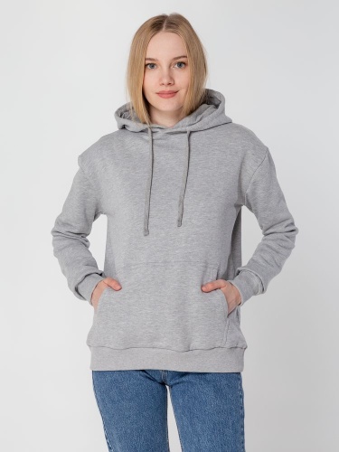 Толстовка с капюшоном Unit Kirenga Heavy, серый меланж фото 13 Толстовка с капюшоном Unit Kirenga Heavy, серый меланж фото 13