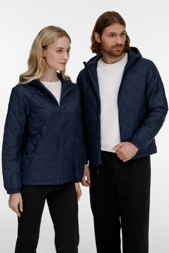 Куртка унисекс Tarnaby, темно-синяя фото 3 Куртка унисекс Tarnaby, темно-синяя фото 3