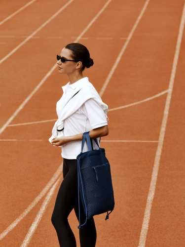 Рюкзак-мешок Verkko, темно-синий фото 8 Рюкзак-мешок Verkko, темно-синий фото 8