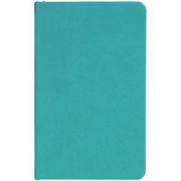 Блокнот Cluster Mini в клетку, бирюзовый