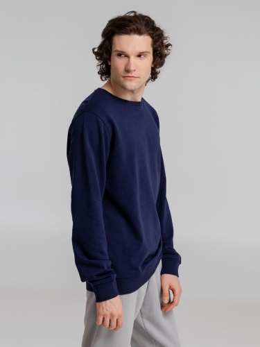 Свитшот унисекс BNC Inspire (Organic), темно-синий фото 7