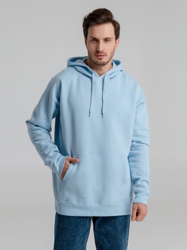 Толстовка с капюшоном Slam 320, голубая фото 6 Толстовка с капюшоном Slam 320, голубая фото 6