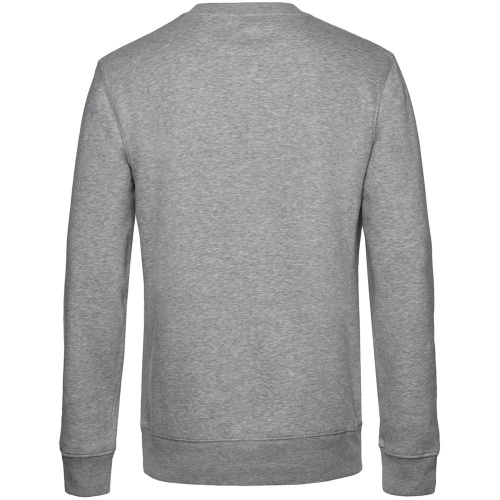 Свитшот унисекс King, серый меланж фото 3