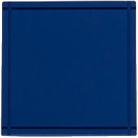 Лейбл из ПВХ Dzeta, L, синий