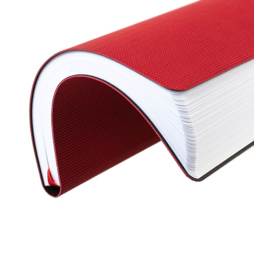 Ежедневник Knit, недатированный, красный фото 3 Ежедневник Knit, недатированный, красный фото 3