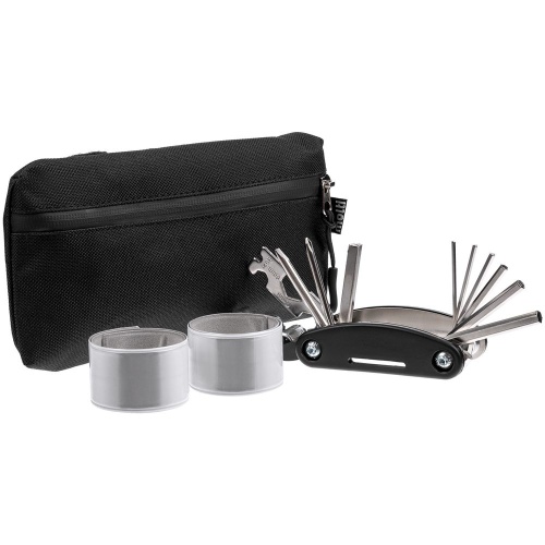 Набор велосипедиста BikeKit, малый, серебристый Набор велосипедиста BikeKit, малый, серебристый