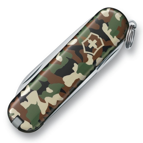 Нож перочинный Classic 58, зеленый камуфляж фото 3 Нож перочинный Classic 58, зеленый камуфляж фото 3