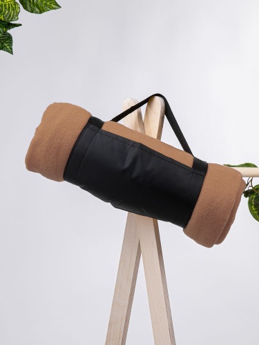 Дорожный плед Voyager 2, бежевый фото 3