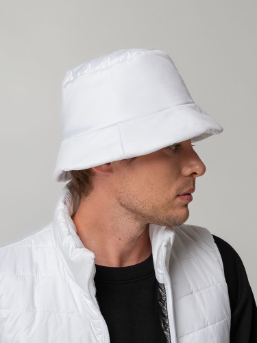 Панама утепленная Shelter, белая фото 7 Панама утепленная Shelter, белая фото 7