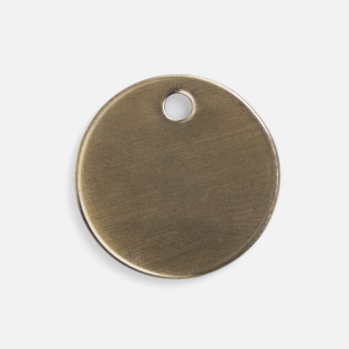 Шильдик металлический Alfa Sirkel, бронзовый Шильдик металлический Alfa Sirkel, бронзовый