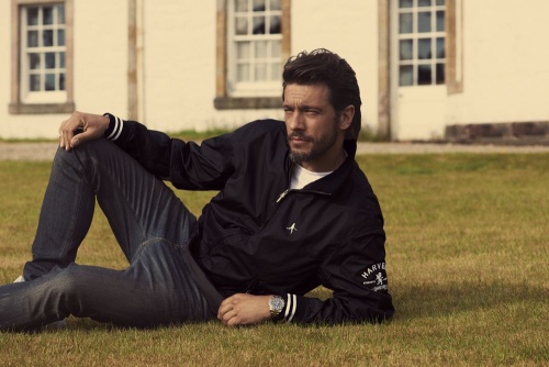 Ветровка унисекс Garland, голубая фото 7