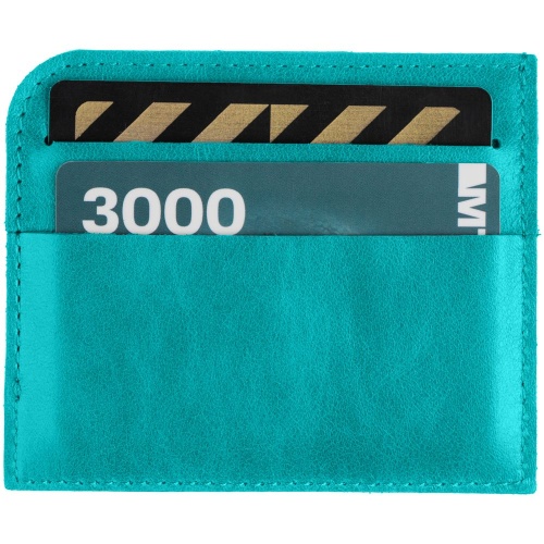 Чехол для карточек Apache, бирюзовый фото 6 Чехол для карточек Apache, бирюзовый фото 6