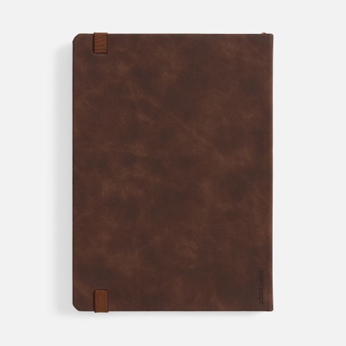 Ежедневник Urban Hard, недатированный, коричневый фото 2 Ежедневник Urban Hard, недатированный, коричневый фото 2