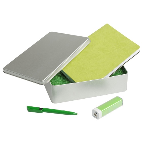 Коробка прямоугольная, большая, серебристая фото 4