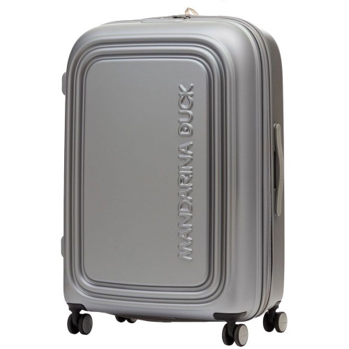 Чемодан Logoduck L, серебристый Чемодан Logoduck L, серебристый