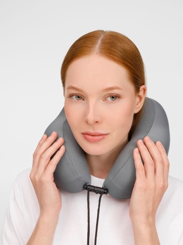 Дорожная подушка Somna, серая фото 4