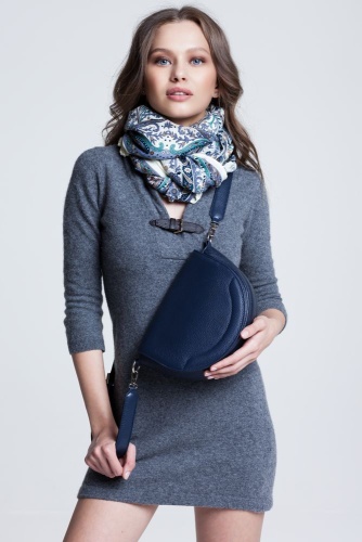 Сумка женская Kentucky, темно-синяя фото 10