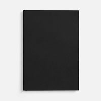 Ежедневник Flat Light, недатированный, черный