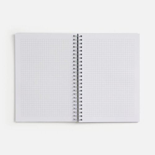 Блокнот на пружине Novalis, синий фото 5 Блокнот на пружине Novalis, синий фото 5