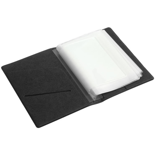 Обложка для автодокументов Devon, черная фото 3