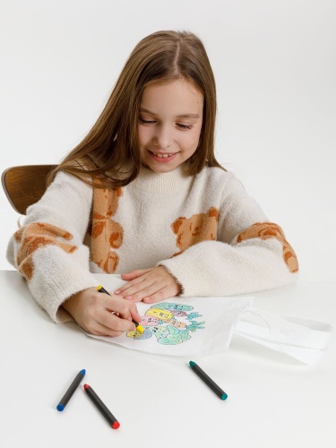 Сумка для раскрашивания Create, белая фото 4 Сумка для раскрашивания Create, белая фото 4