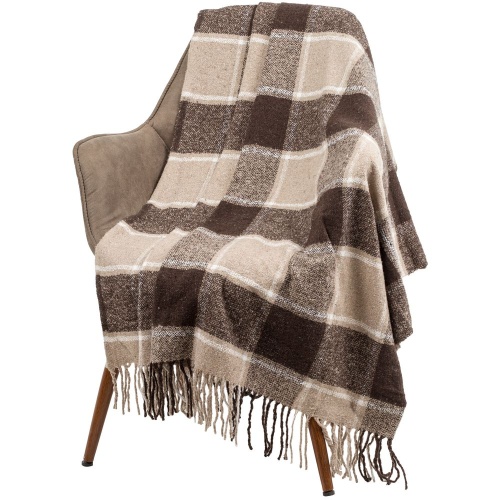 Плед «Палермо», коричневый фото 3 Плед «Палермо», коричневый фото 3