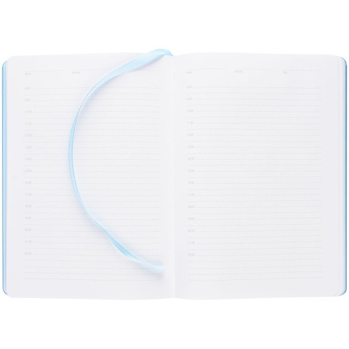 Ежедневник New Factor, недатированный, голубой фото 10