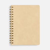 Ежедневник Spiral, недатированный, бежевый