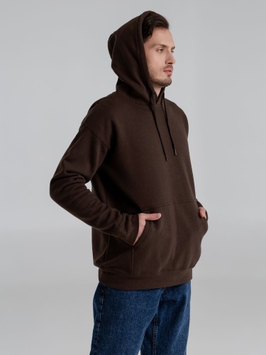 Толстовка с капюшоном Slam 320, темно-коричневая (шоколад) фото 7 Толстовка с капюшоном Slam 320, темно-коричневая (шоколад) фото 7