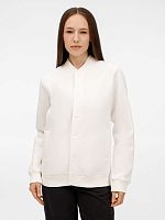 Бомбер унисекс AtmosWear, молочно-белый