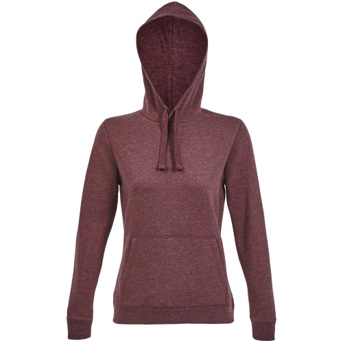Толстовка женская Spencer Women, бордовый меланж Толстовка женская Spencer Women, бордовый меланж