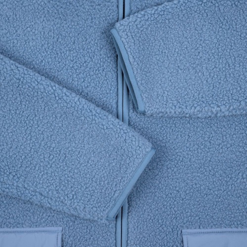 Куртка унисекс Oblako, голубая фото 3