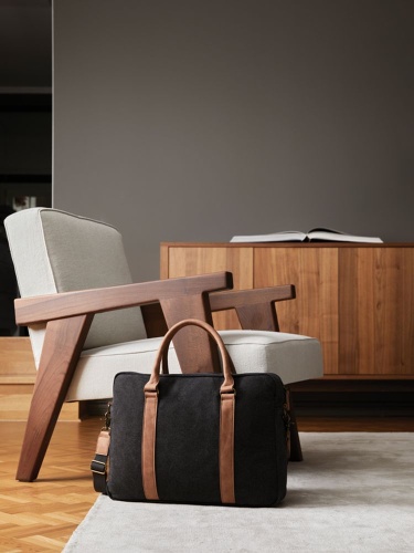 Сумка для ноутбука Bosler, черная фото 5