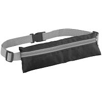 Спортивная поясная сумка On the Run, черная