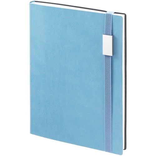 Ежедневник Vivian Metal, недатированный, голубой Ежедневник Vivian Metal, недатированный, голубой