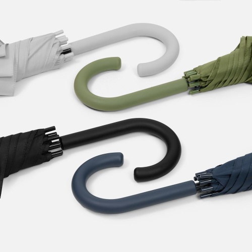 Зонт-трость Jolly Brolly, светло-серый фото 6 Зонт-трость Jolly Brolly, светло-серый фото 6