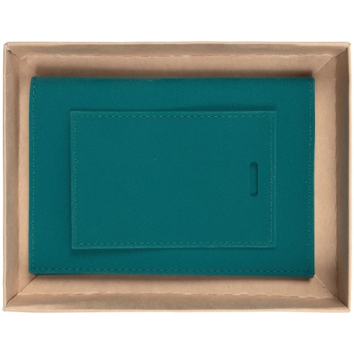 Набор Nubuk Travel, бирюзовый фото 3 Набор Nubuk Travel, бирюзовый фото 3