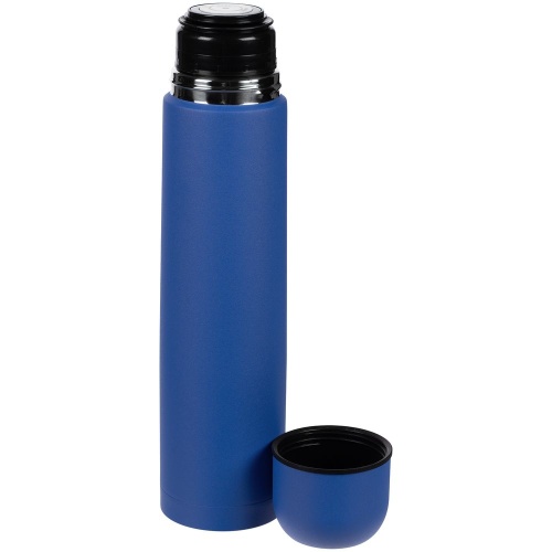 Термос Ammo 1000, синий фото 3