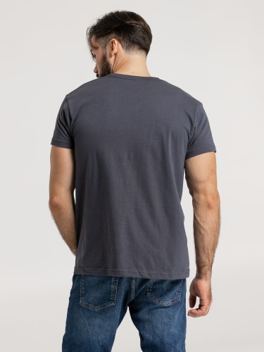 Футболка унисекс Firm Wear, темно-серая фото 9