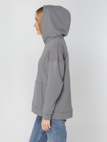 Худи оверсайз унисекс Outshine, серое фото 8 Худи оверсайз унисекс Outshine, серое фото 8