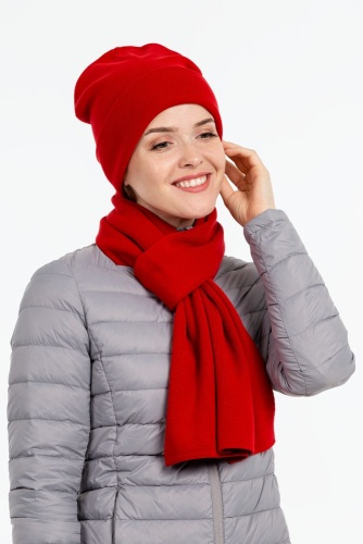 Шарф Real Talk, красный фото 8