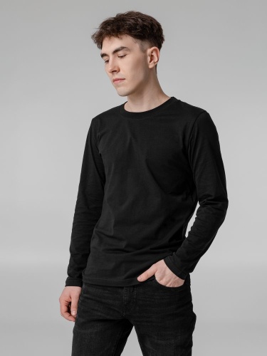 Футболка с длинным рукавом Lehta, черная фото 6 Футболка с длинным рукавом Lehta, черная фото 6