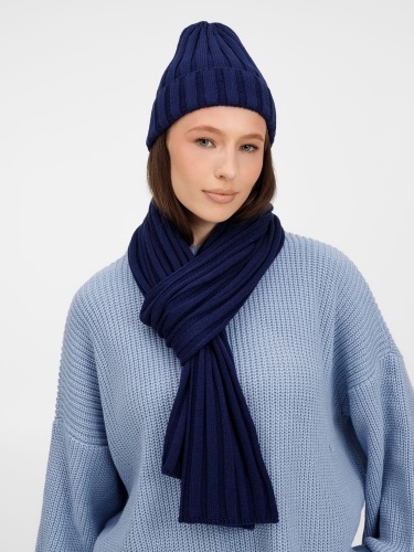 Шапка Metelitsa, темно-синяя (сапфир) фото 3 Шапка Metelitsa, темно-синяя (сапфир) фото 3