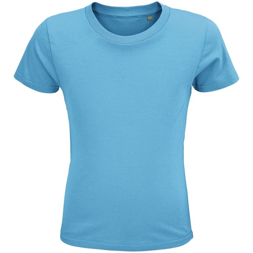 Футболка детская Crusader Kids, бирюзовая Футболка детская Crusader Kids, бирюзовая