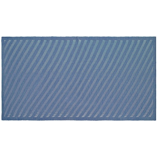 Плед Locus Solus, синий с голубым фото 6