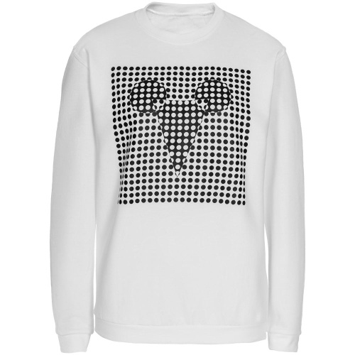 Свитшот Optical Mouse, белый фото 3 Свитшот Optical Mouse, белый фото 3