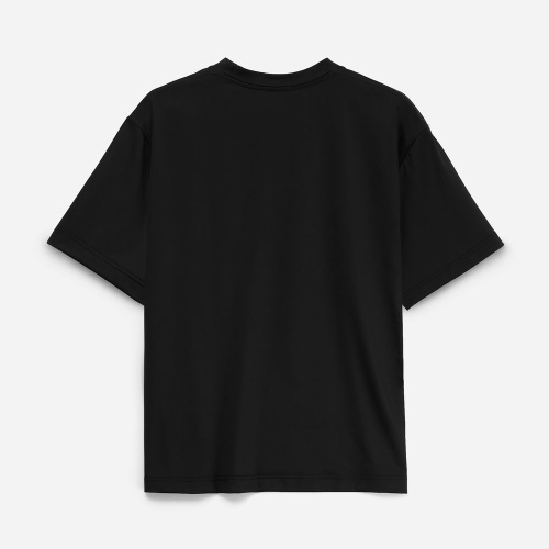 Футболка из бифлекса Morfiss, черная фото 4