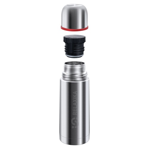 Термос Relaxika 350, стальной фото 3